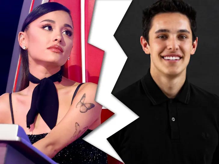 ARIANA GRANDE, DALTON GOMEZ SEPARATED, HEADING FOR DIVORCE